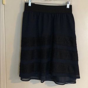 Old Navy skirt with lace detail